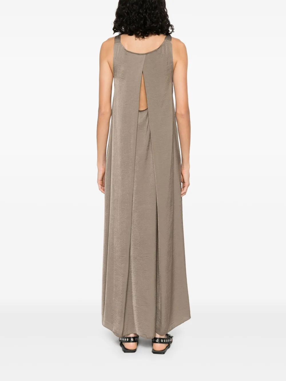 MOUTAKI SATIN MIDI DRESS 