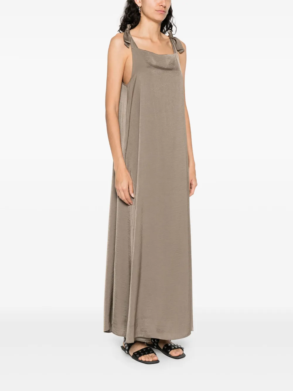 MOUTAKI SATIN MIDI DRESS 