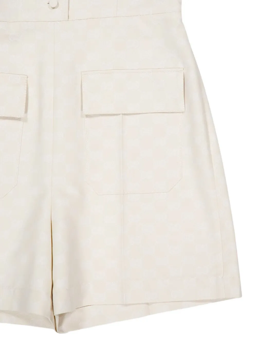 Gucci Gabardine playsuit Beige