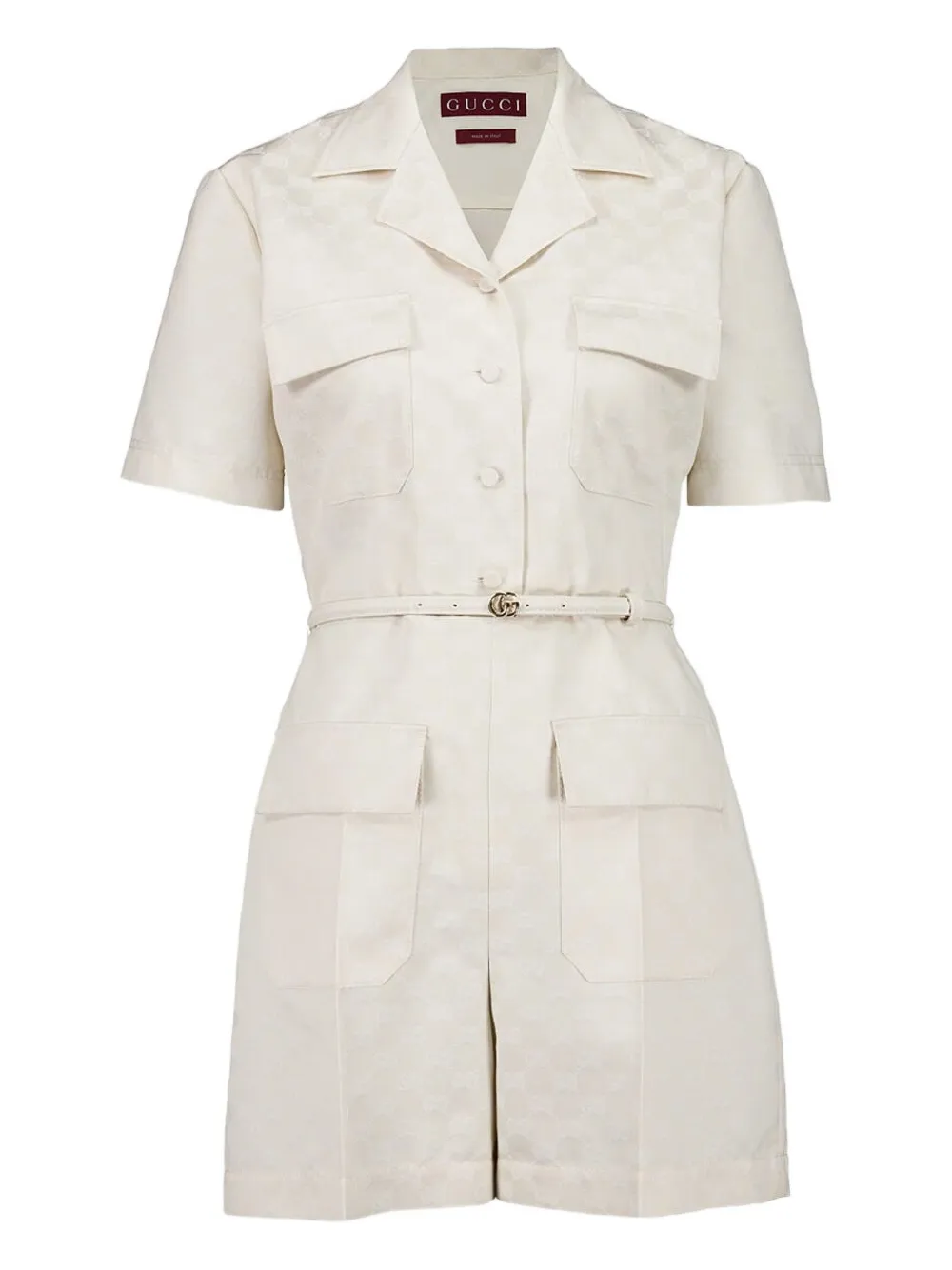 Gucci Gabardine Playsuit