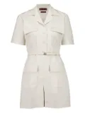Gucci Gabardine playsuit - Neutrals