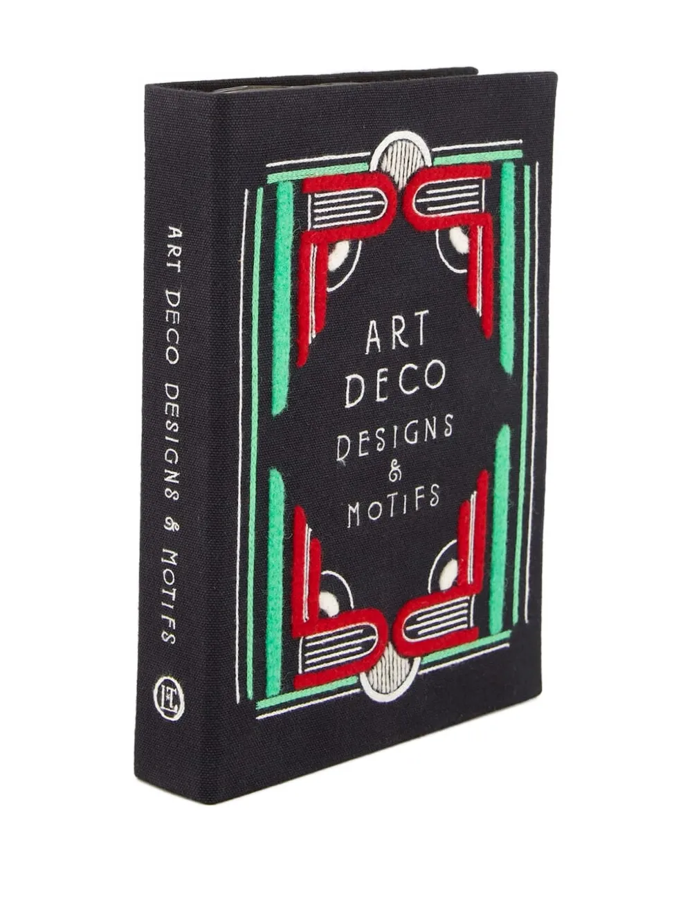 Olympia Le-Tan art-deco designs clutch bag - Zwart