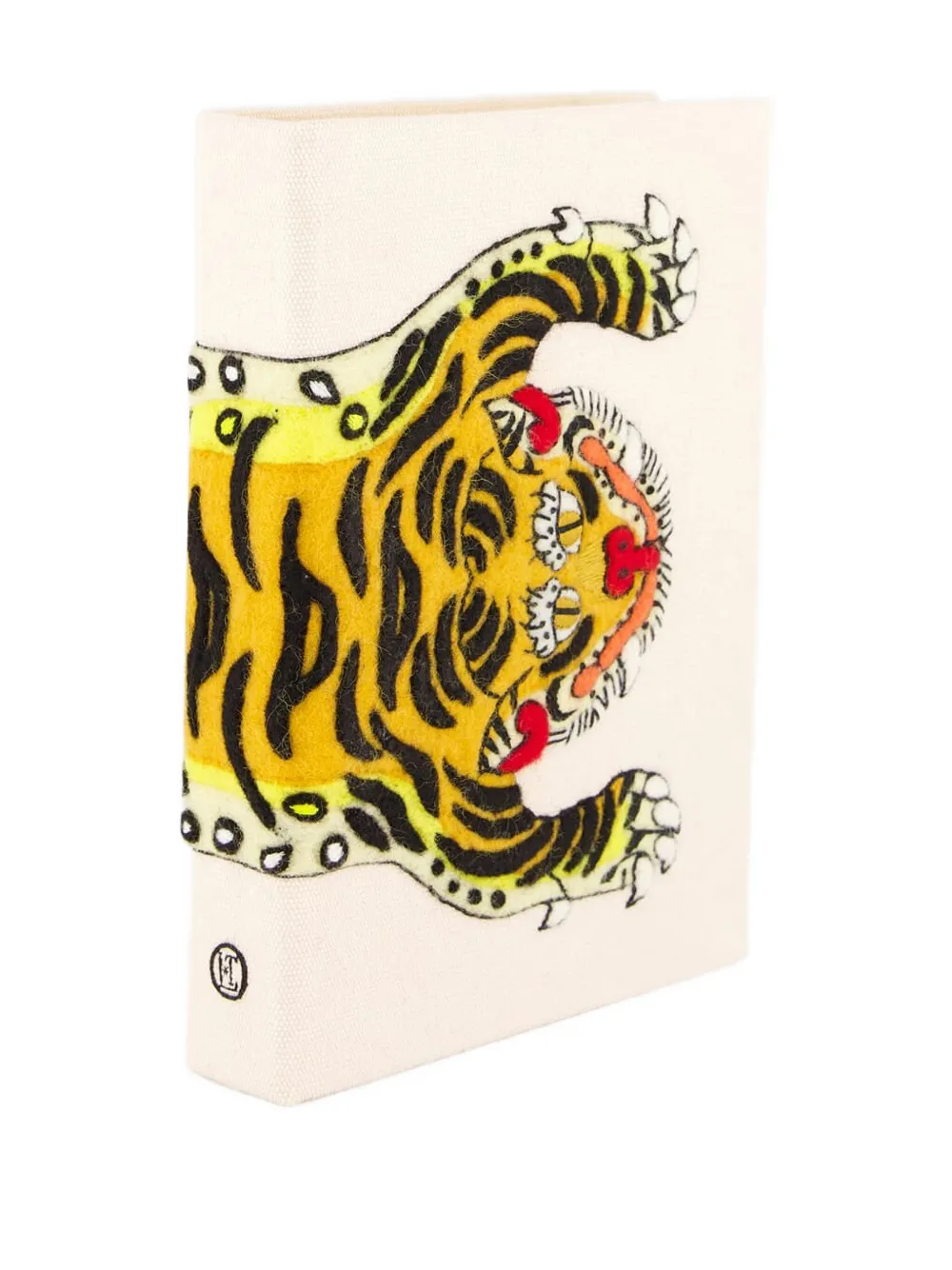 Olympia Le-tan Tiger-embroidered Clutch Bag