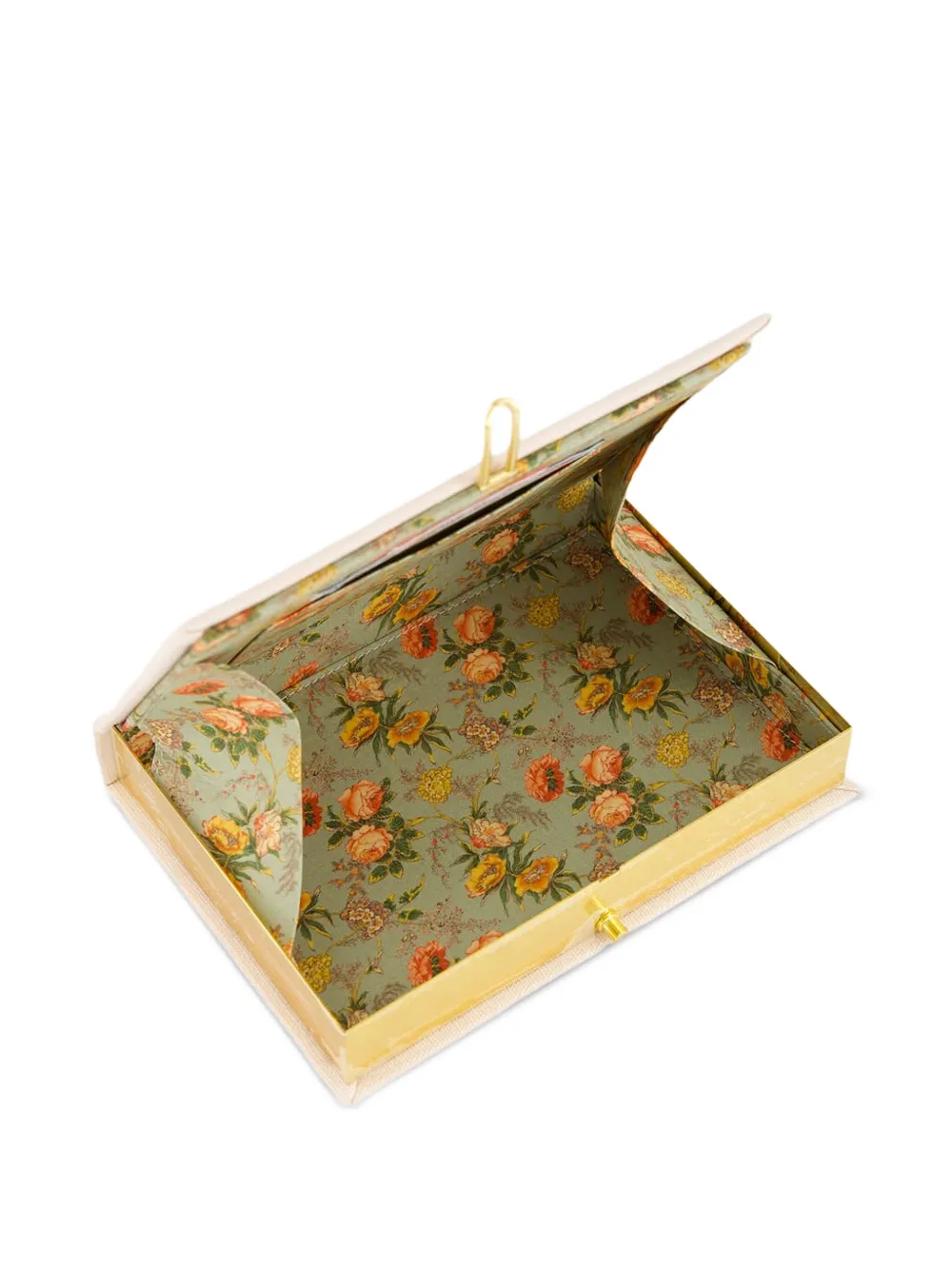 Olympia Le-tan Tiger-embroidered Clutch Bag