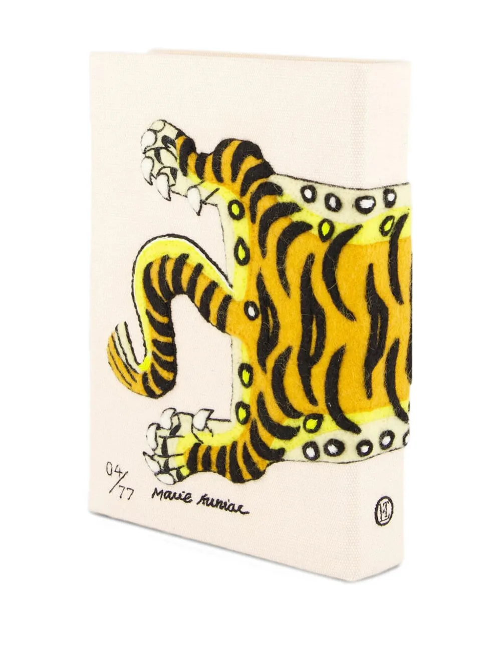 Olympia Le-tan Tiger-embroidered Clutch Bag