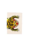 Olympia Le-Tan tiger-embroidered clutch bag - Neutrals