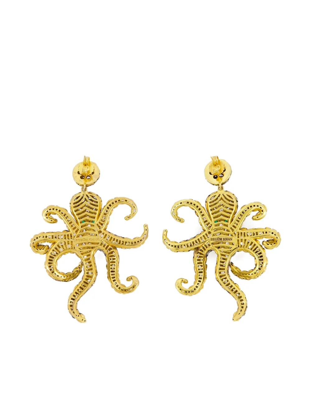 Begüm Khan Octopus oorbellen - Zilver