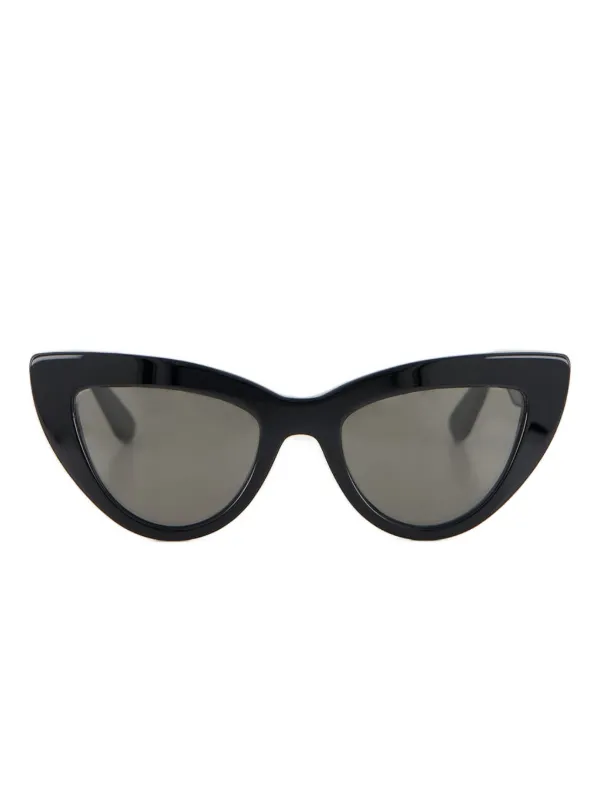 Emmanuelle Khanh Cherry Bold Cat-Eye Sunglasses With Inner Bevels - NWT High-end sunglasses Handmade sunglasses frames French  main image 4