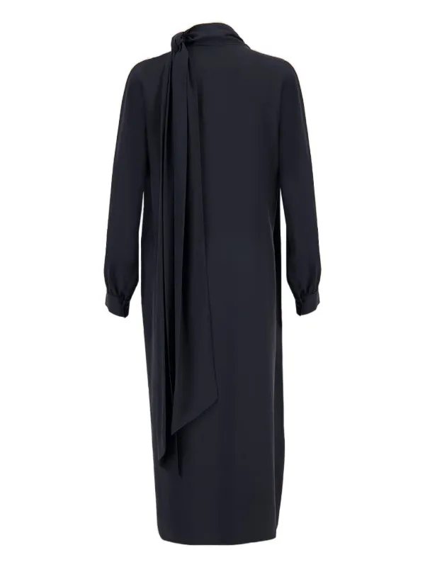 long sleeve midi day dress Women Bell Long Sleeve Midi Sweater Dress