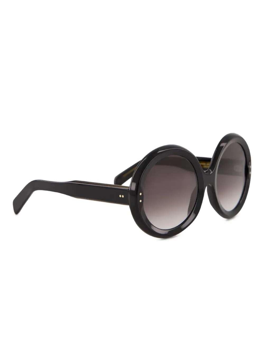 Cutler & Gross Zonnebril met rond montuur - Zwart