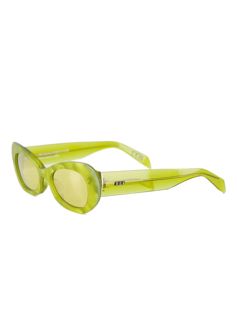 Retrosuperfuture Izipho oval-frame sunglasses - Groen