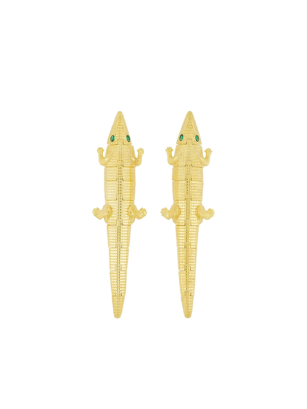 Begüm Khan aretes Alligator Bite | dorado | Image 1