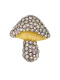 Begüm Khan Magic mushroom-shaped embellished ring - Silver
