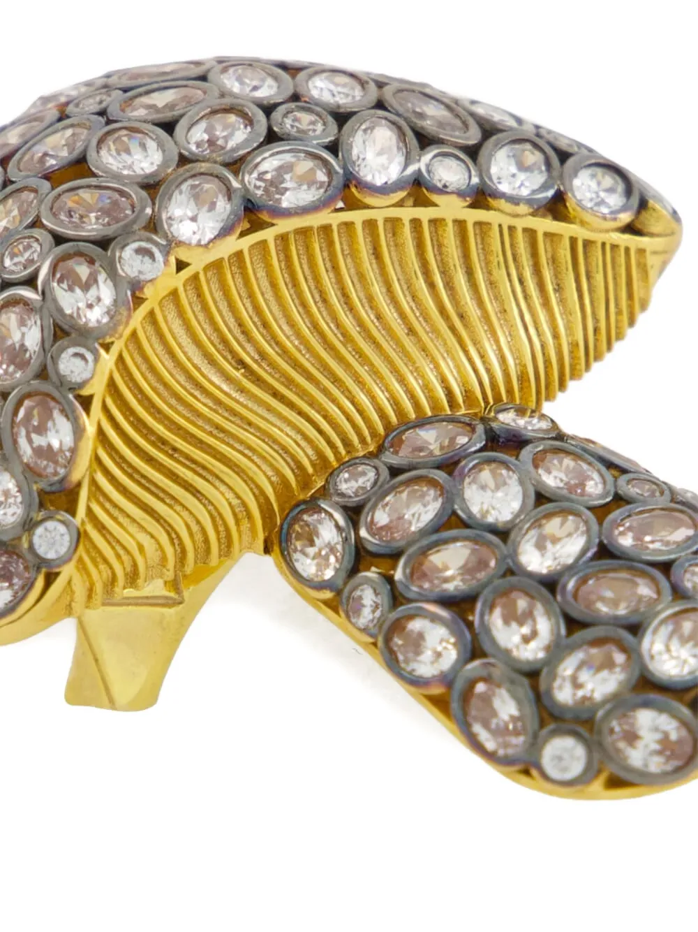 Begüm Khan Magic verfraaide ring met paddestoelvorm - Zilver