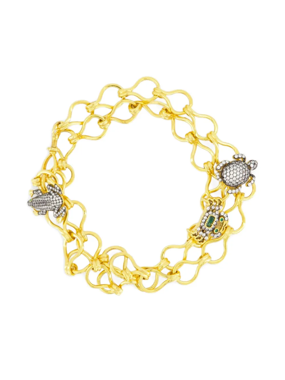 embellished-charm bracelet