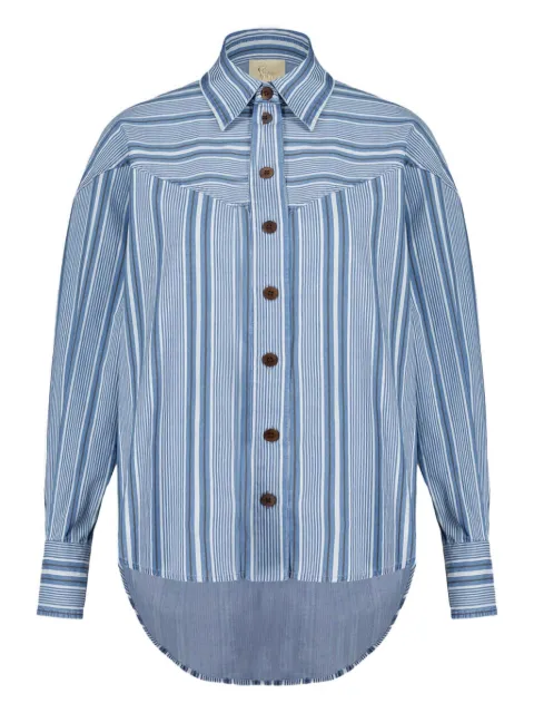 PAULA полосатая рубашка