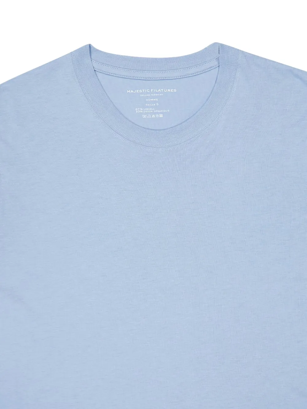 Majestic Filatures T-shirt met korte mouwen Blauw