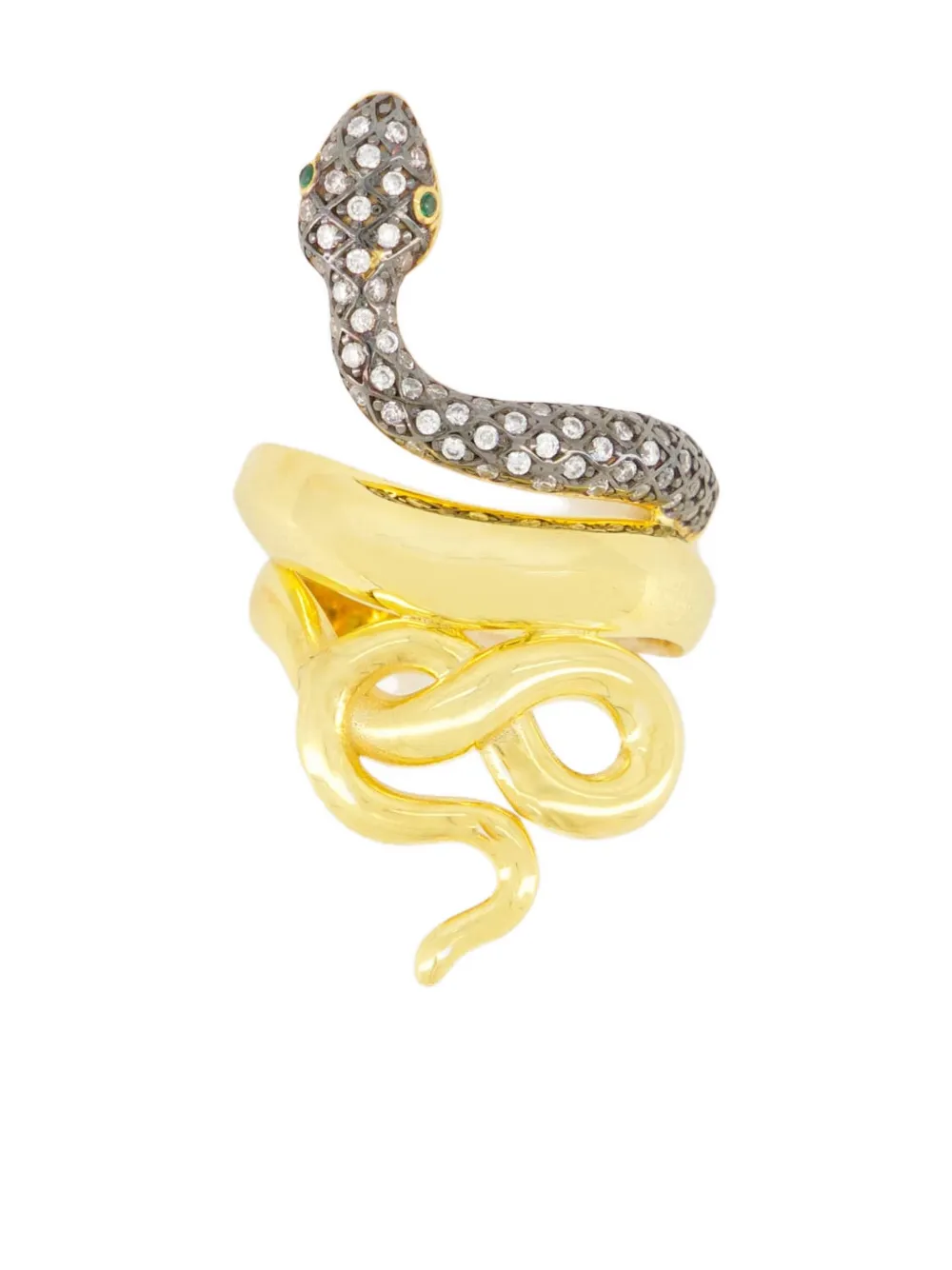 Begüm Khan anillo Snake | dorado | Image 1