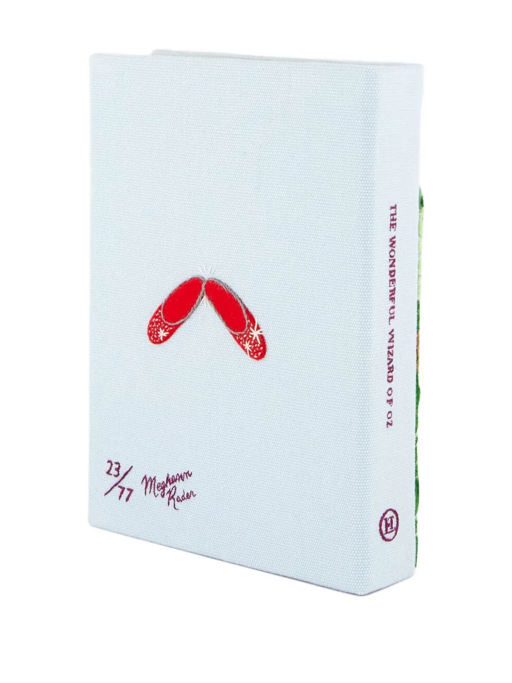 Olympia Le-Tan x Meghann Rader The Wonderful Wizard of Oz clutch - Groen
