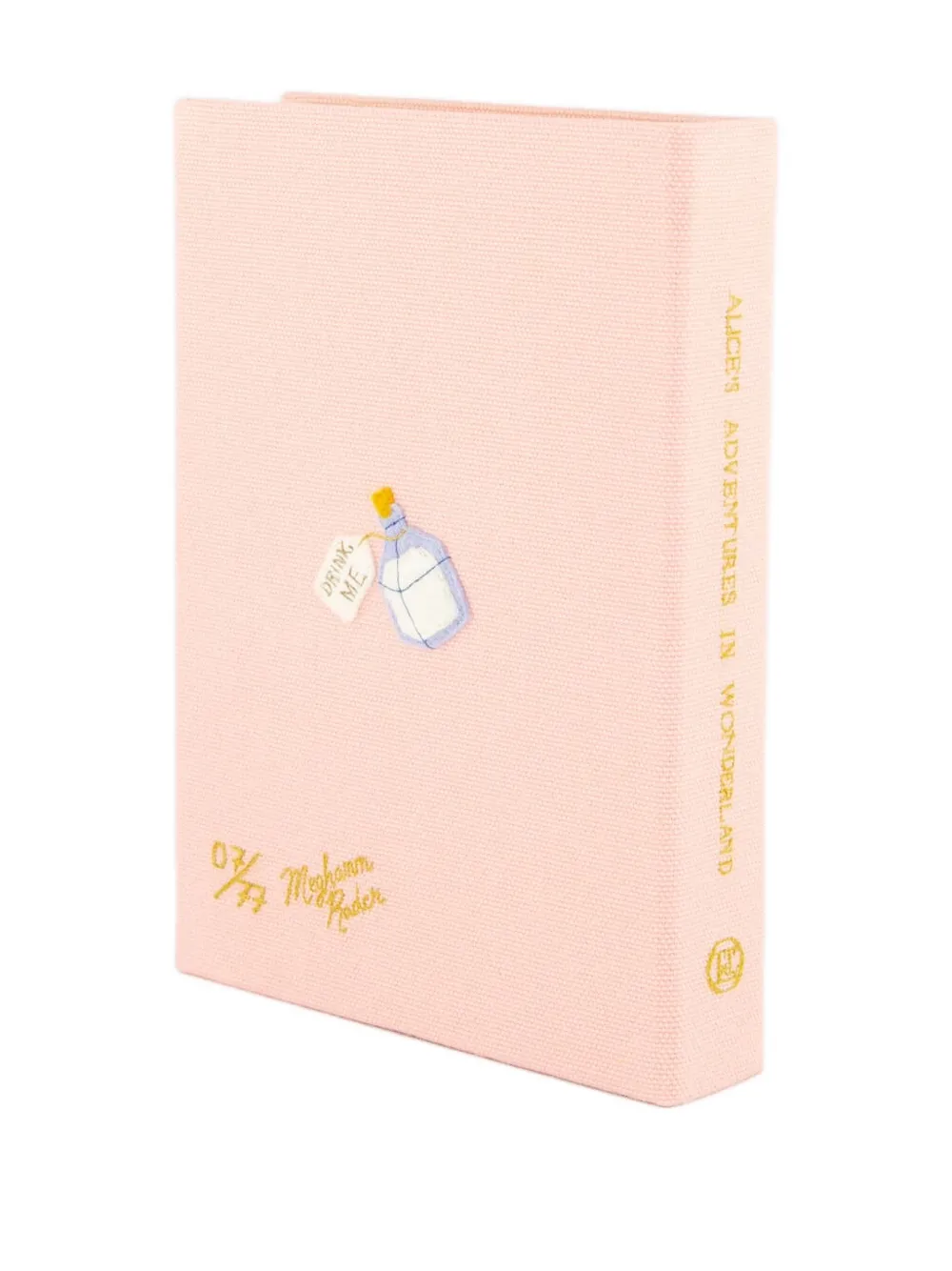 Olympia Le-Tan Alice's Adventures in Wonderland clutch - Roze