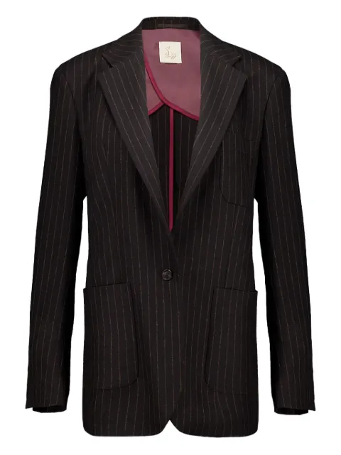 PAULA pinstripe tailored blazer