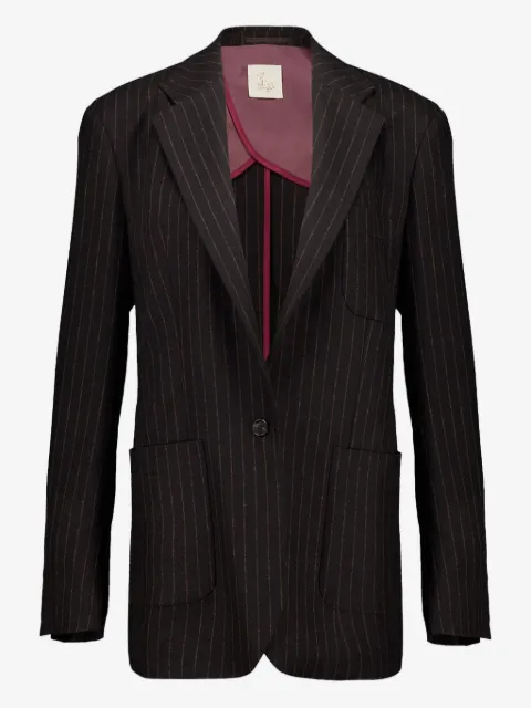 PAULA pinstripe tailored blazer