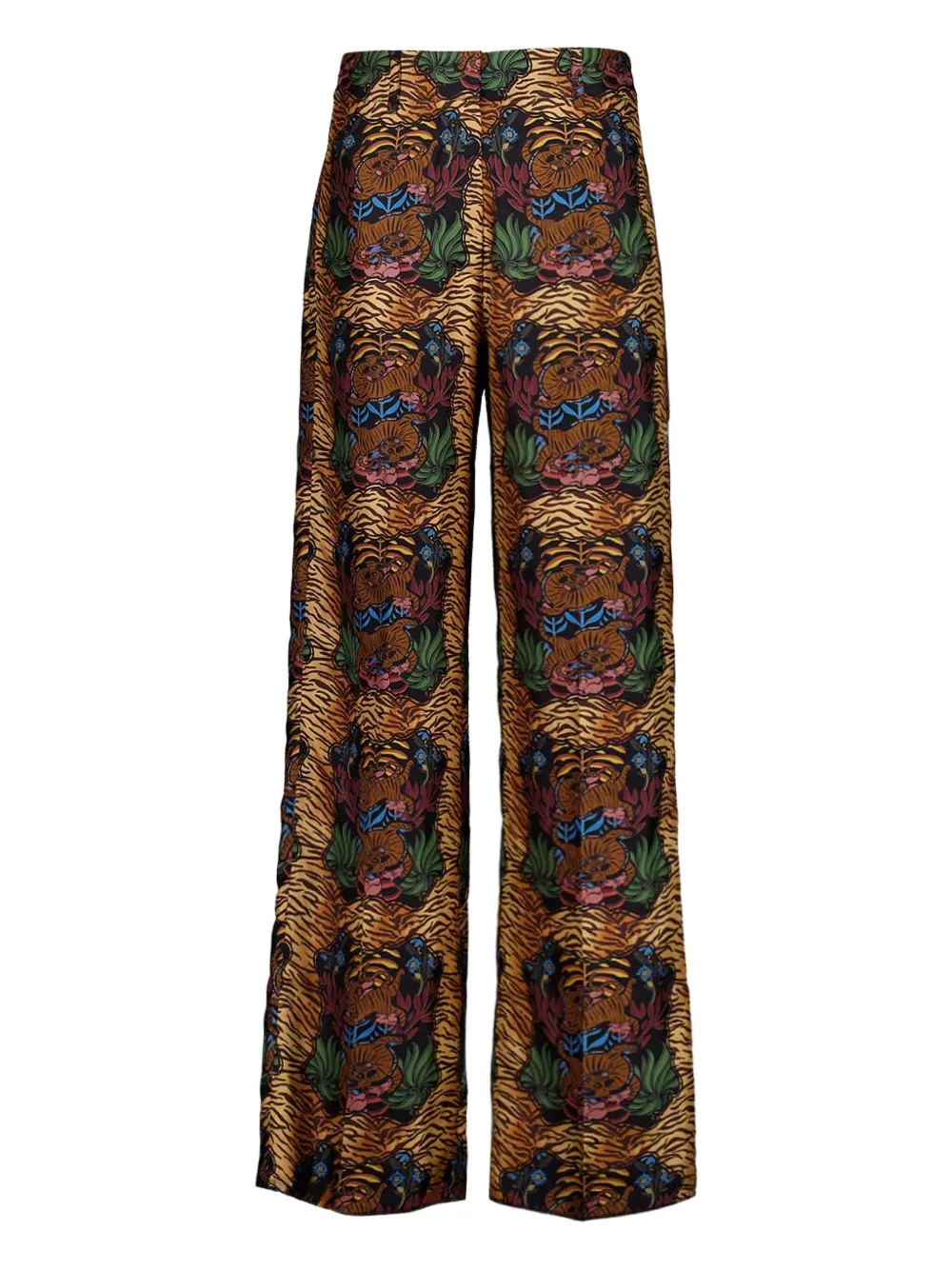 PAULA silk trousers | Gold | Image 1