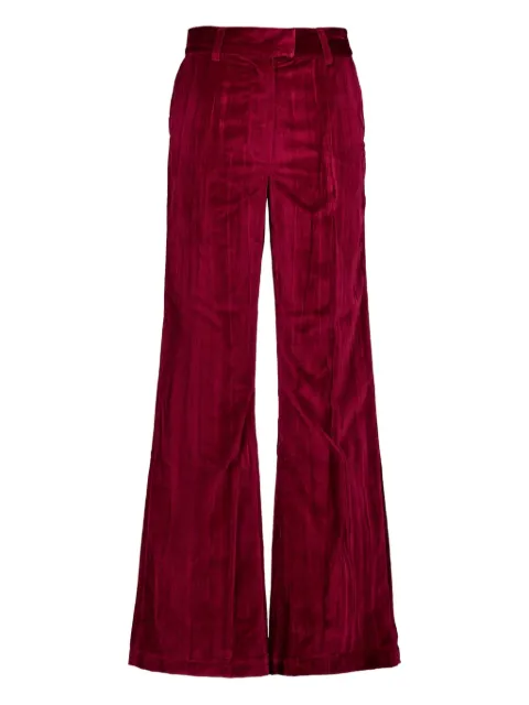 PAULA pantalones de terciopelo acampanados