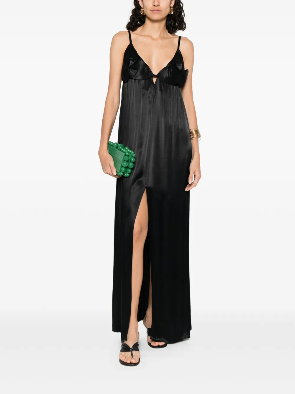 MOUTAKI sleeveless dress - Zwart