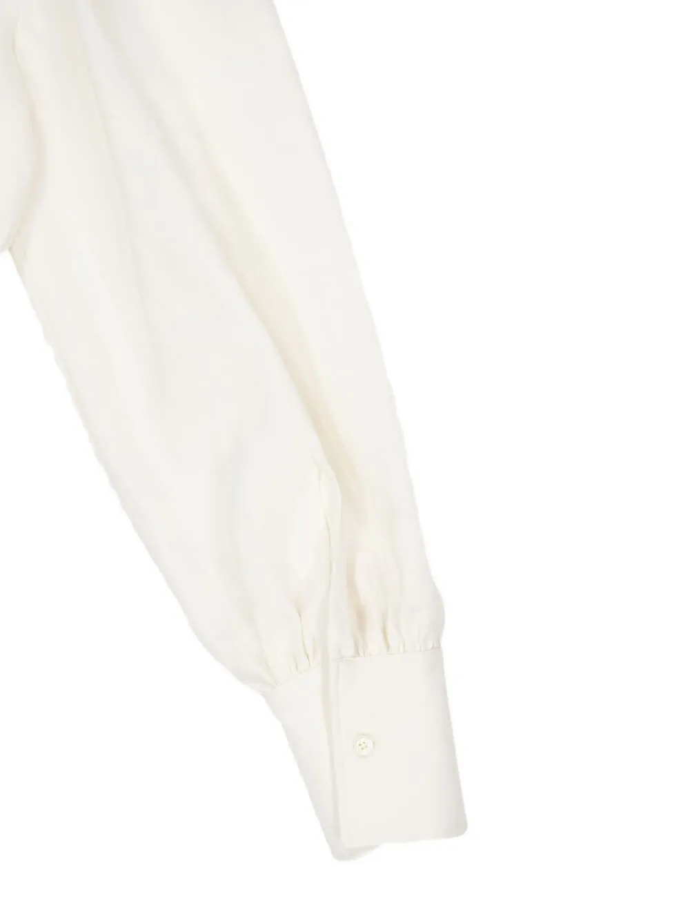 Givenchy Blouse met pofmouwen en veters Wit