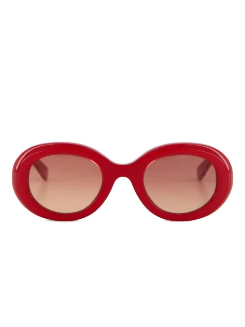 Emmanuelle Khanh Queen round-frame tinted sunglasses