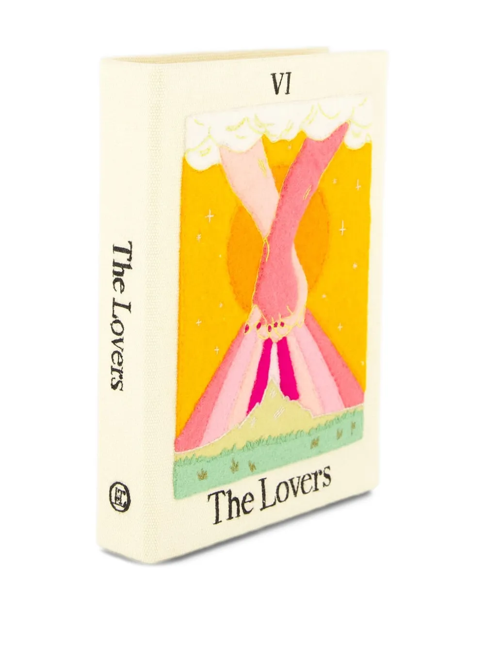 Olympia Le-Tan The Lovers clutch - Geel