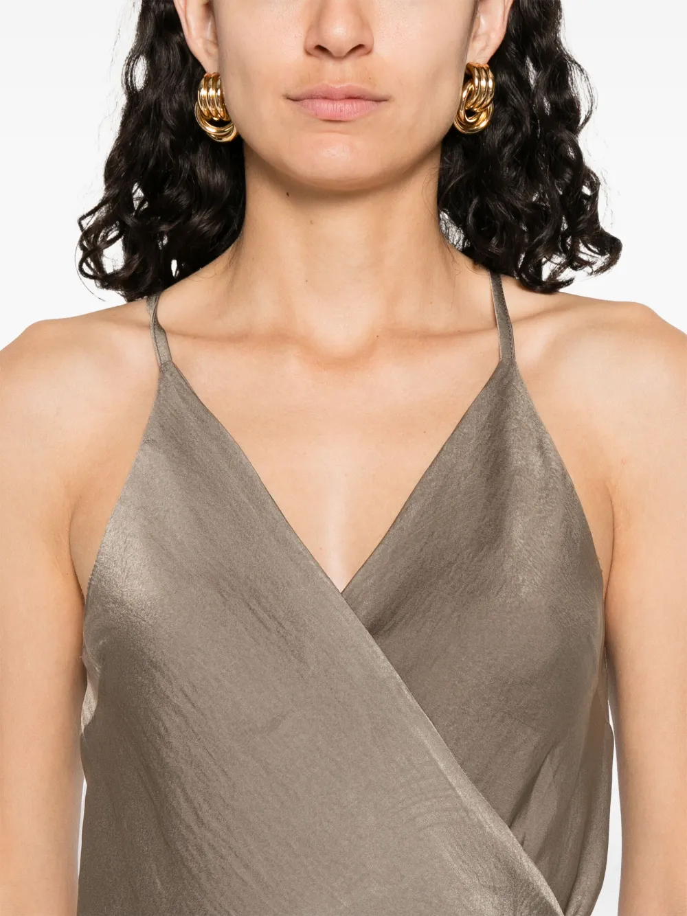 MOUTAKI SATIN MIDI DRESS