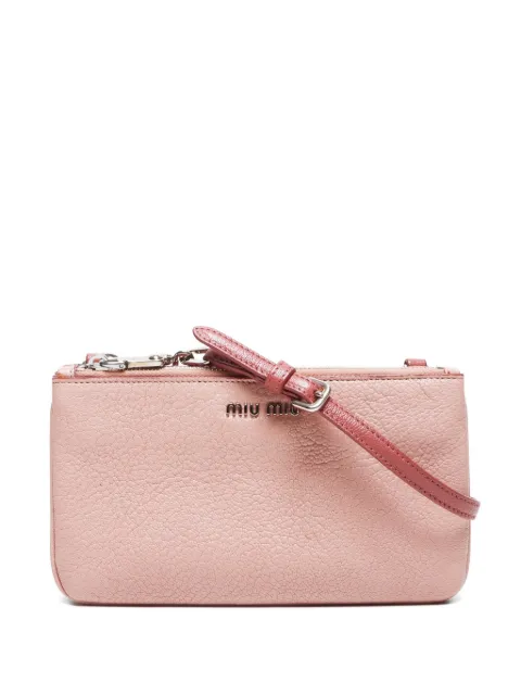 Miu Miu Pre-Owned 2014-2017 leather shoulder bag