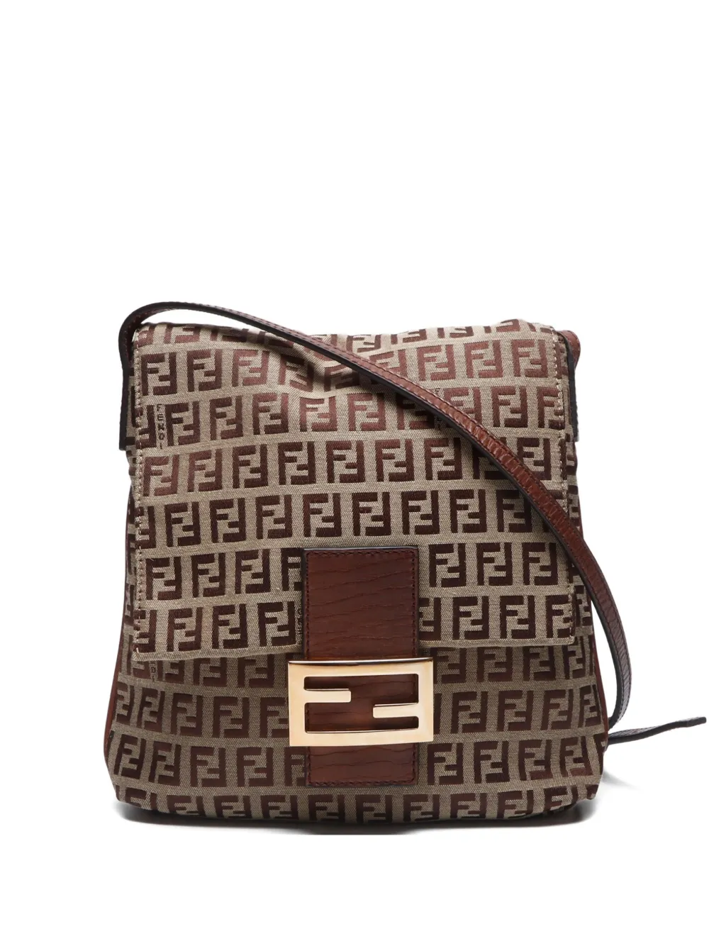 Fendi Pre-Owned sac porté épaule à motif Zucchino (2000-2015) | marron | Image 1