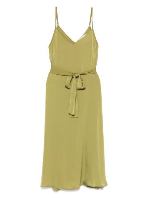 MOUTAKI satin midi dress