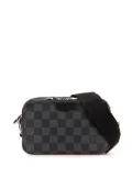 Louis Vuitton Pre-Owned 2021-2025 Damier Graphite Alpha Wearable Wallet crossbody bag - Black