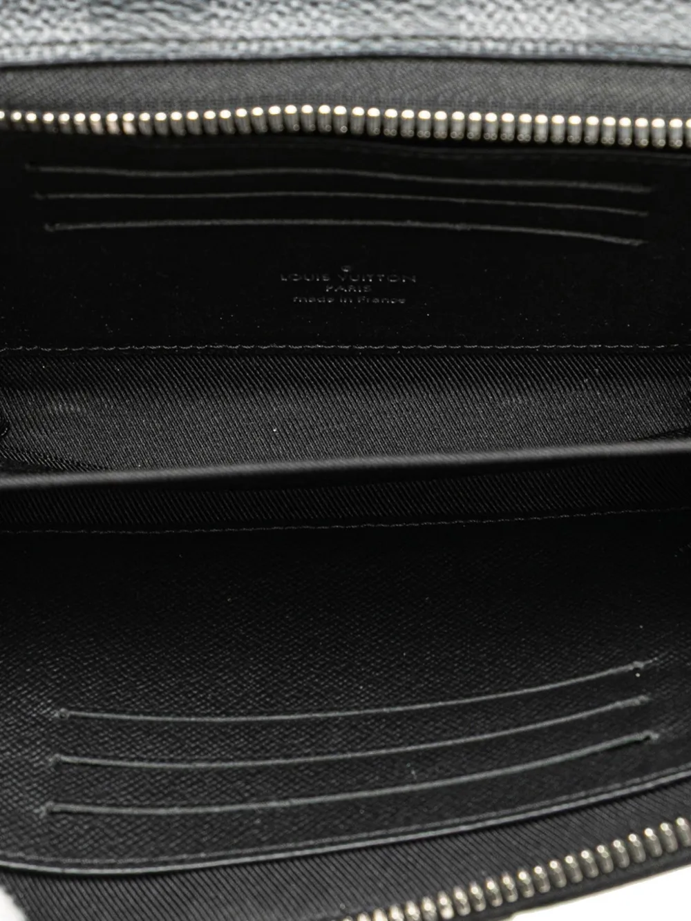 Pre-owned Louis Vuitton 2021-2025 Damier Graphite Alpha Wearable Wallet Crossbody Bag