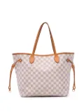 Louis Vuitton Pre-Owned 2009 Damier Azur Neverfull MM tote bag - White
