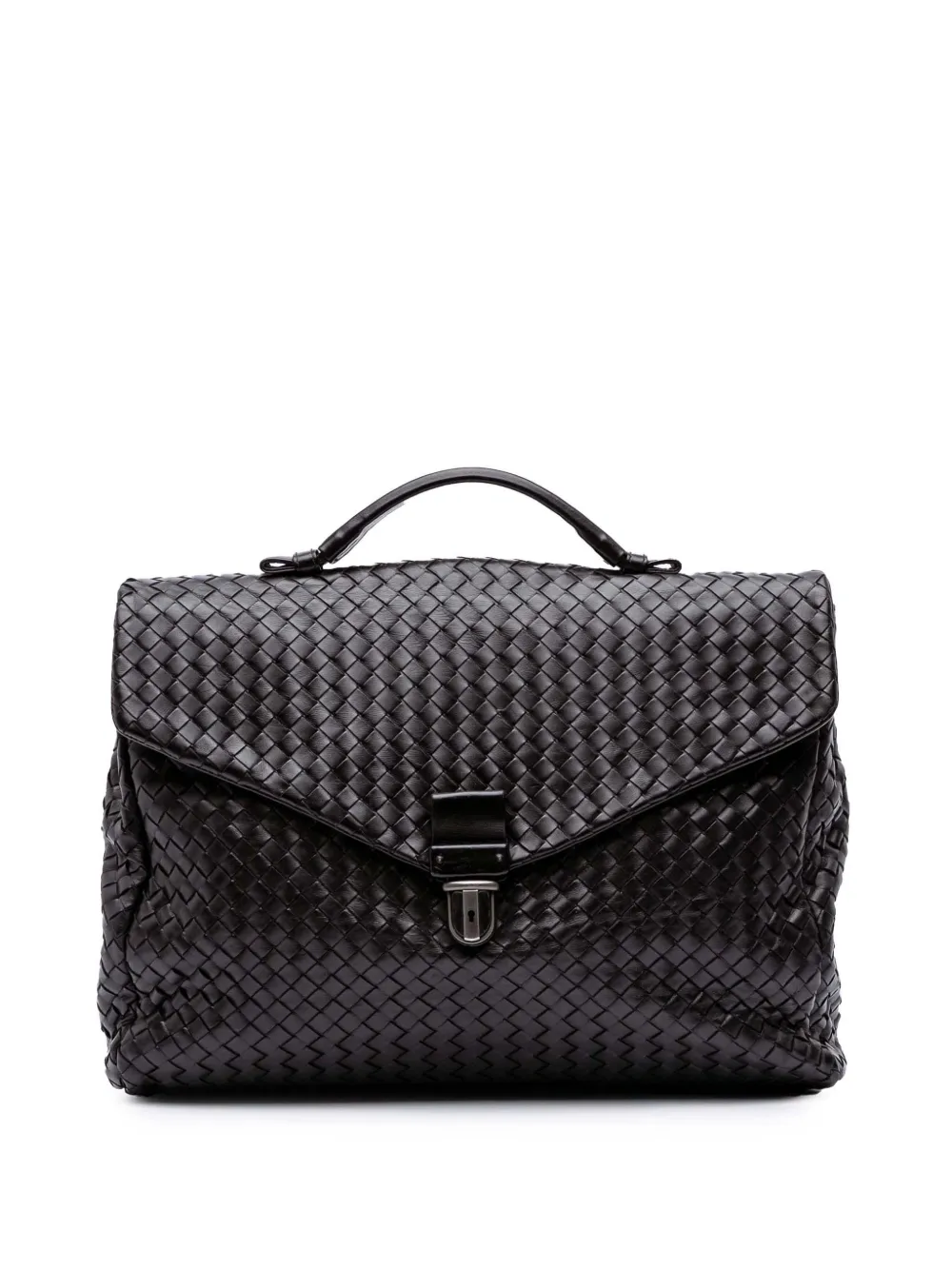 Bottega Veneta Pre-Owned 2012-2024 Nappa Intrecciato Briefcase Bottega Veneta Pre-Owned 2012-2024 Nappa Intrecciato Briefcase