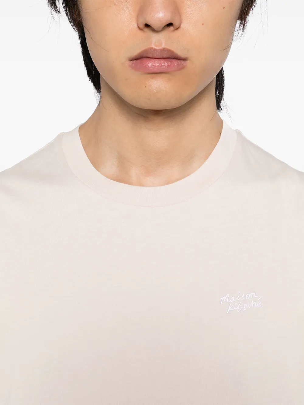 Maison Kitsuné Handwriting Muscle spencer Roze