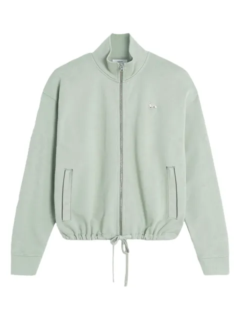 Maison Kitsuné drawstring-hem zip-up jacket