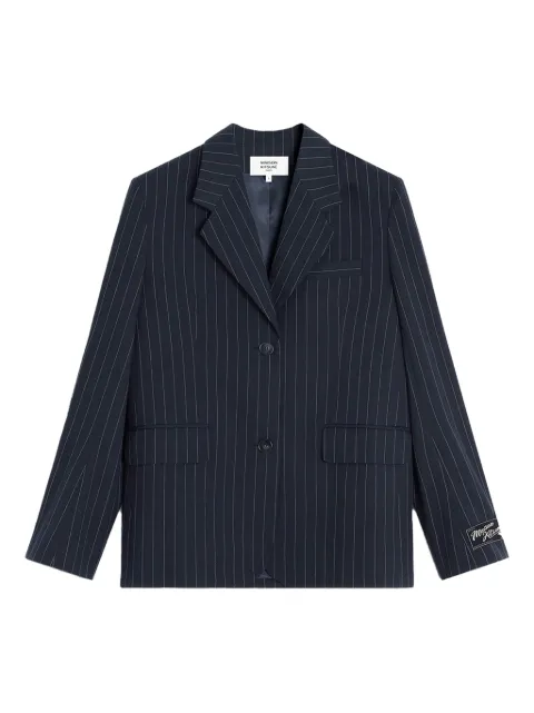 Maison Kitsuné blazer con motivo de rayas