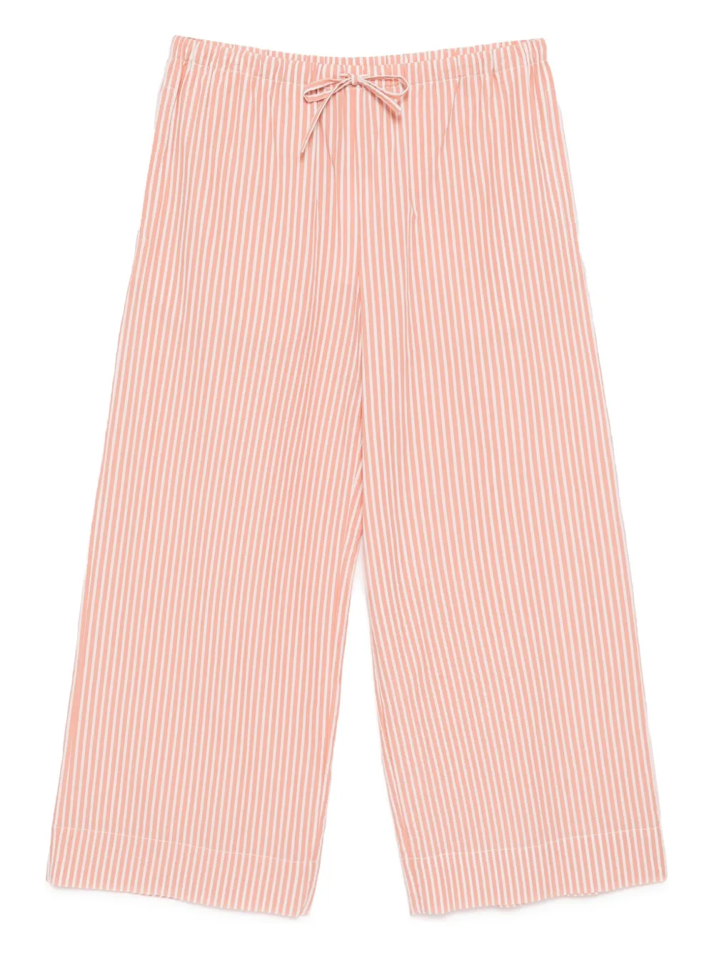 Maison Kitsuné striped pants Oranje