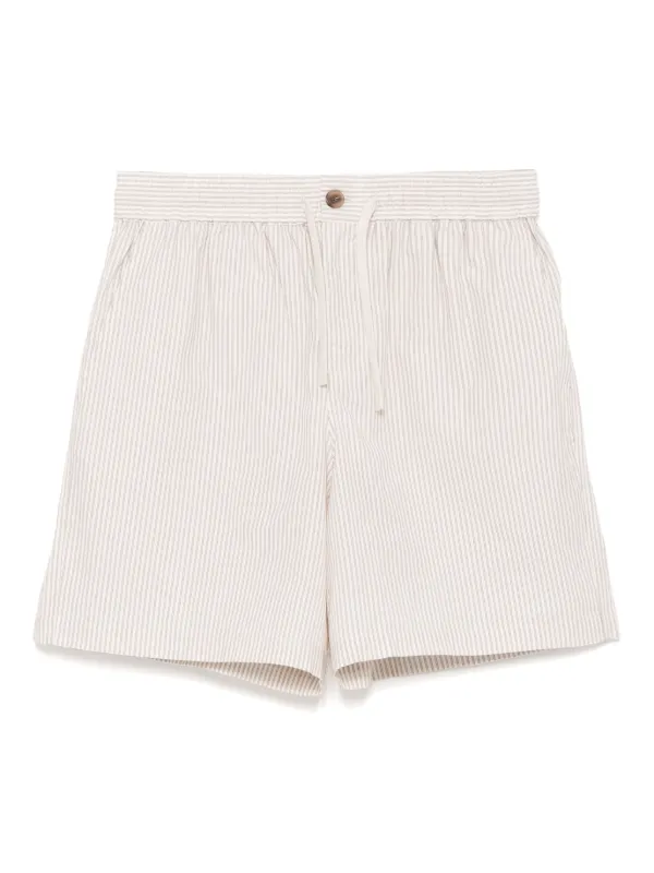 シンプルお洒落◎【MAISON KITSUNE】HIGH SUMMER パンツ*可憐さ Maison Kitsuné High Summer ショートパンツ | ニュートラル