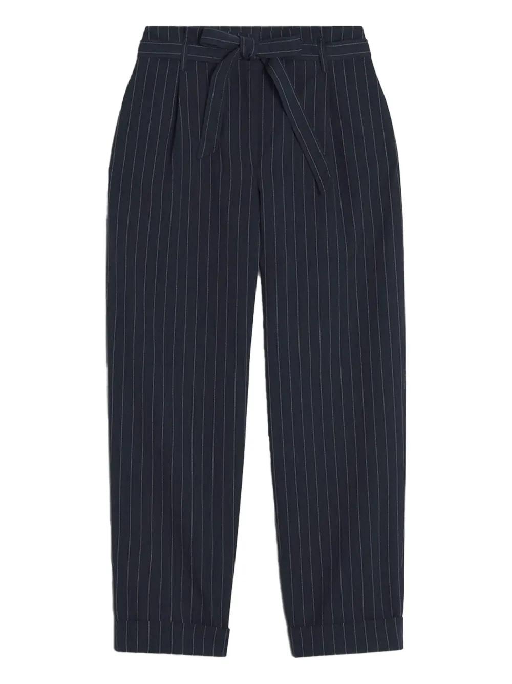 Maison Kitsuné Gestreepte broek Grijs