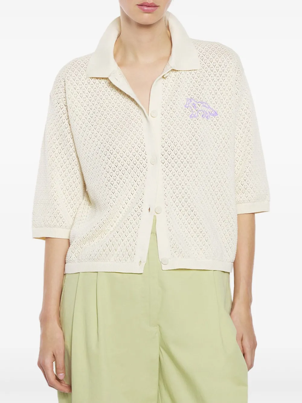 MAISON KITSUNÉ COTTON CARDIGAN