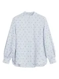 Maison Kitsuné Fox-print shirt - Grey