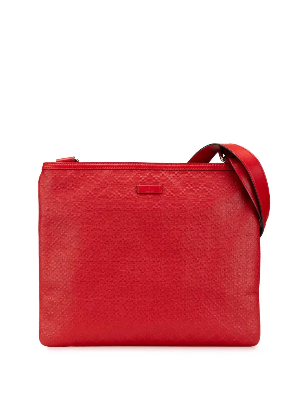 Gucci Pre-Owned 2000-2015 Leather Diamante Hilary Lux crossbody bag - Gucci Pre-Owned 2000-2015 Leather Diamante Hilary Lux crossbody bag -