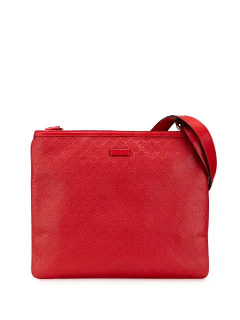 Gucci Pre-Owned 2000-2015 Leather Diamante Hilary Lux crossbody bag